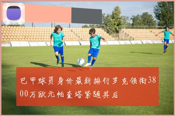 巴甲球员身价最新排行罗克领衔3800万欧元帕奎塔紧随其后